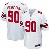 Nike Men & Women & Youth Giants #90 Jason Pierre-Paul White Team Color Game Jersey,baseball caps,new era cap wholesale,wholesale hats